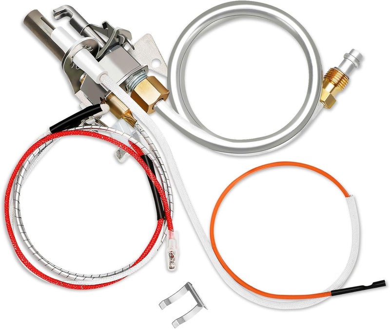 Pulaim Upgrade 100112330 Water Heater Pilot Assembly, Replace 9007876 Thermopile, Compatible with 300 301 Series Whirlpool Water Heater Parts & A.O.Smith, American, State, Kenmore, Reliance - Image 1